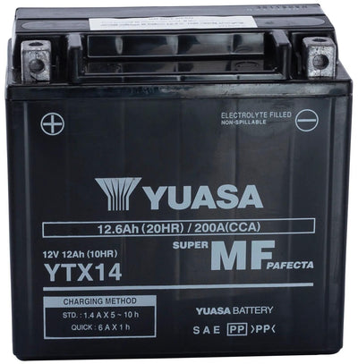 Yuasa Batterie YTX14 AGM