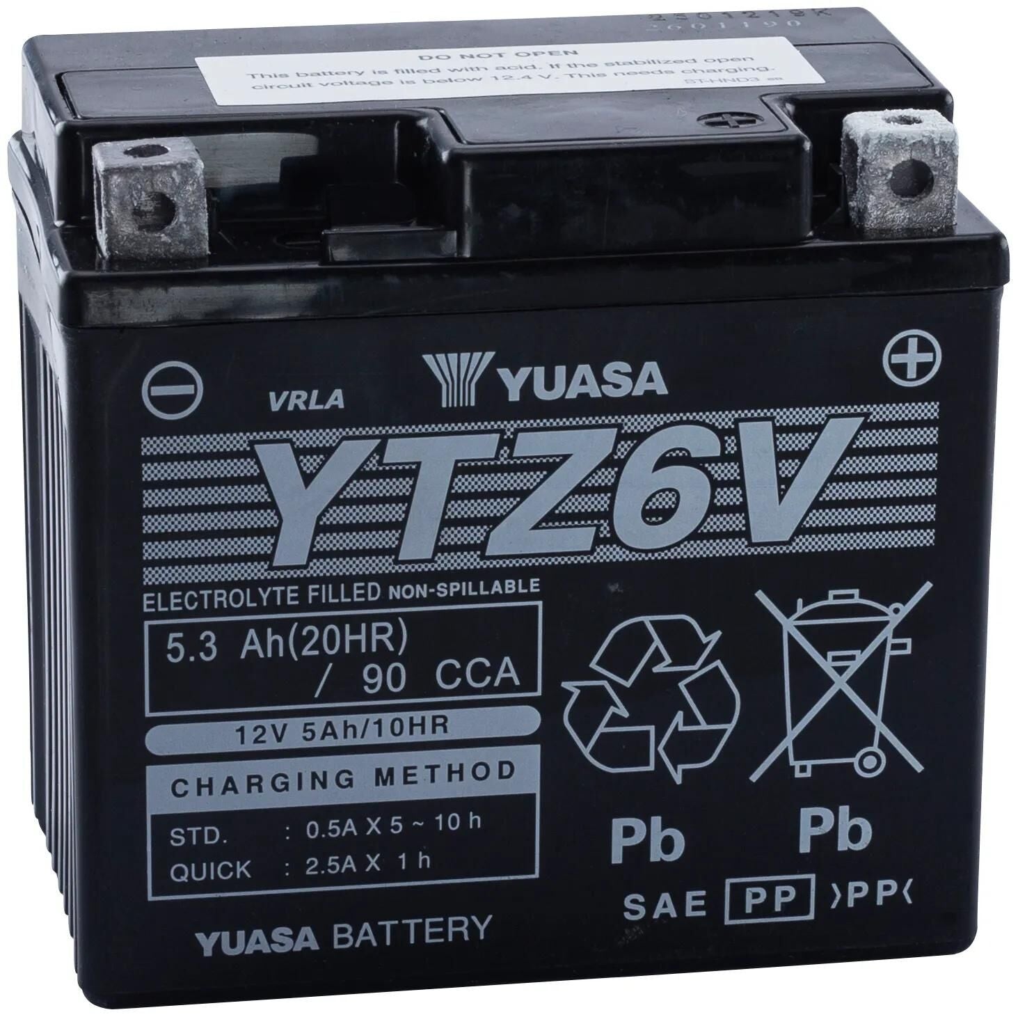Yuasa Batterie YTZ6V Batterie YTZ6V AGM