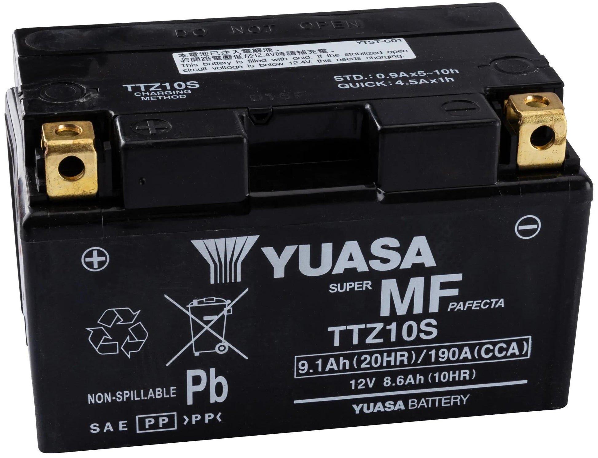 Yuasa Batterie TTZ10S AGM