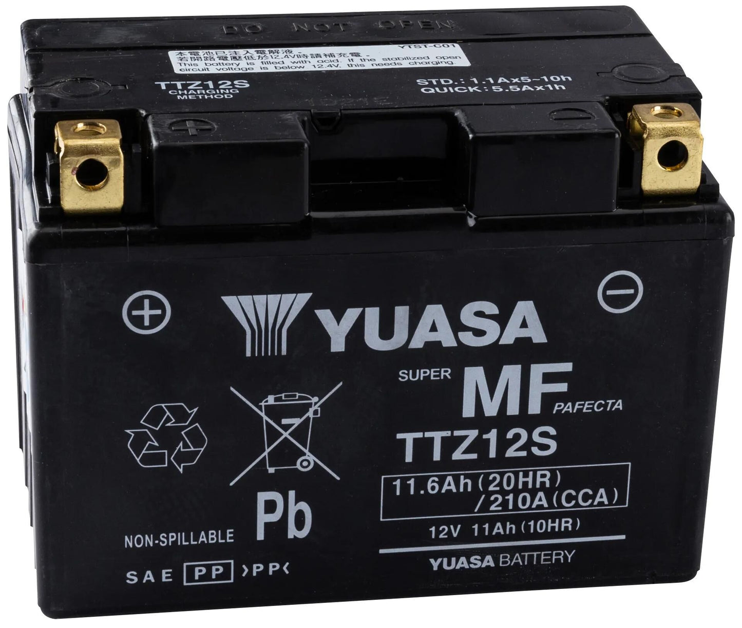 Yuasa -Batterie TTZ12s AgM