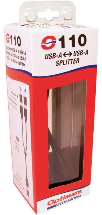 Tecmate y-splitter y-splitter u. usb optate