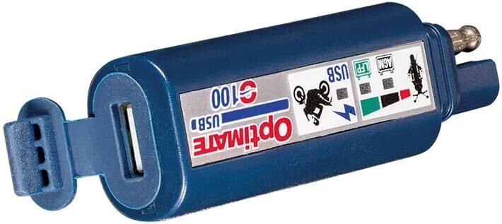 Tecmate USB-Ladegerät O-100 USB-Ladegerät Optate M. SAE Verbindung