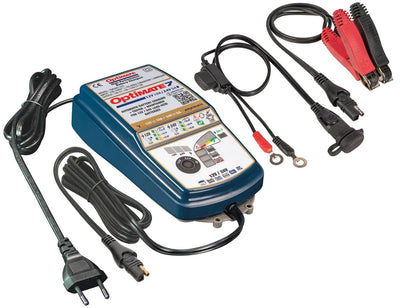 Tecmate Battery Ladegerät Optat 7 12 V-24 V Optat 7 Ladegerät 12V 24 V