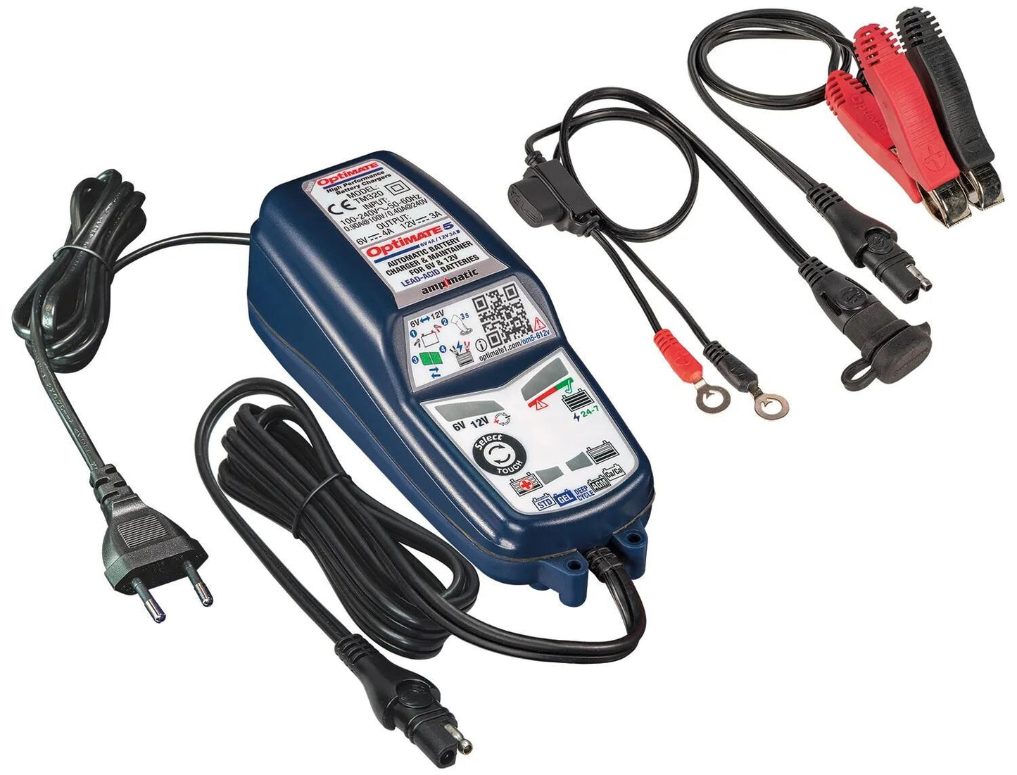 Tecmate Battery Ladegerät Optat 5 Wählen Sie Optim 5 Ladegerät Voltmatic 6V 12V