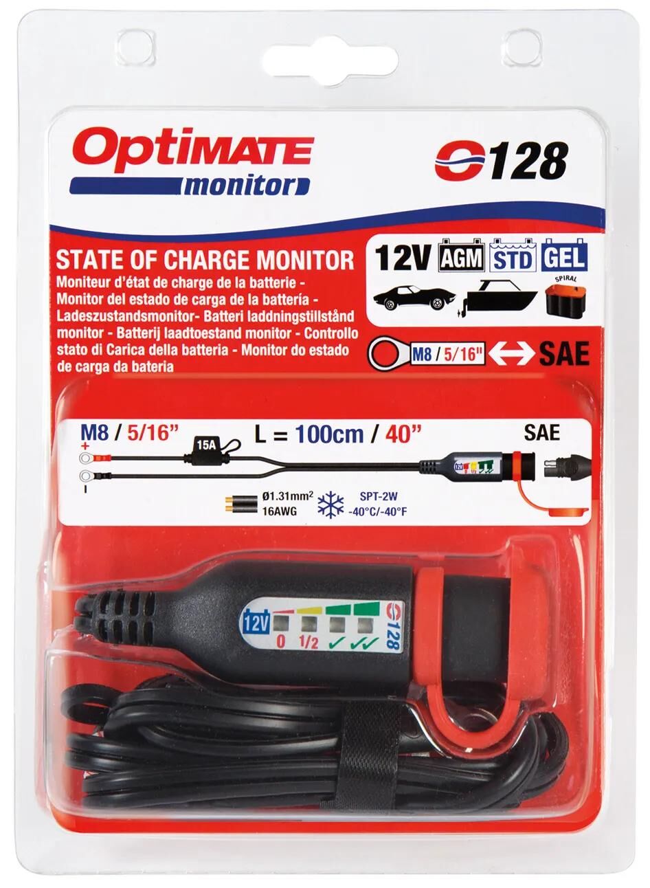 Tecmate Battery Battery Monitor Monitor Optate M. Oesen Standard