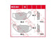 TRW BREAKPAD MCB 867 SI Sintered Metall