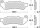TRW Bremsblock MCB 658 SV Sintered Metall