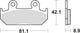 TRW Bremsblock MCB 562 SV Sintered Metall