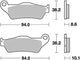 TRW -Bremskissen MCB 707 SHINTERED METAL