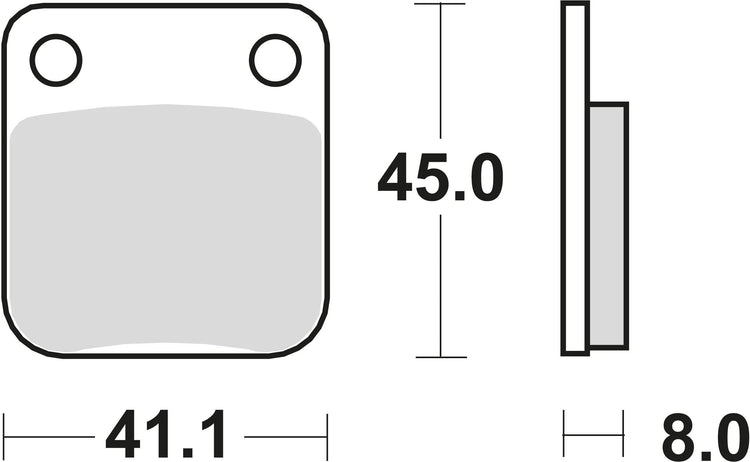TRW -Bremsbelastung MCB 510 Bio -Standard