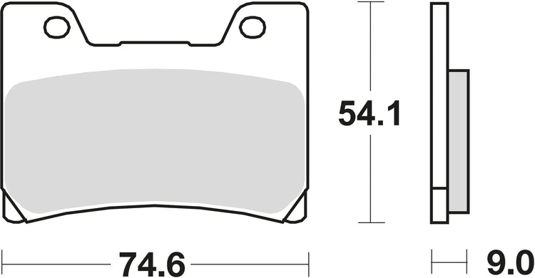 TRW -Bremsbelastung MCB 622 Bio -Standard