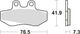TRW BREAKPAD MCB 629 Bio -Standard