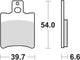 TRW BREAKPAD MCB 644 Bio -Standard