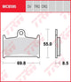 TRW Bremsblock MCB 595 SV Sintered Metall