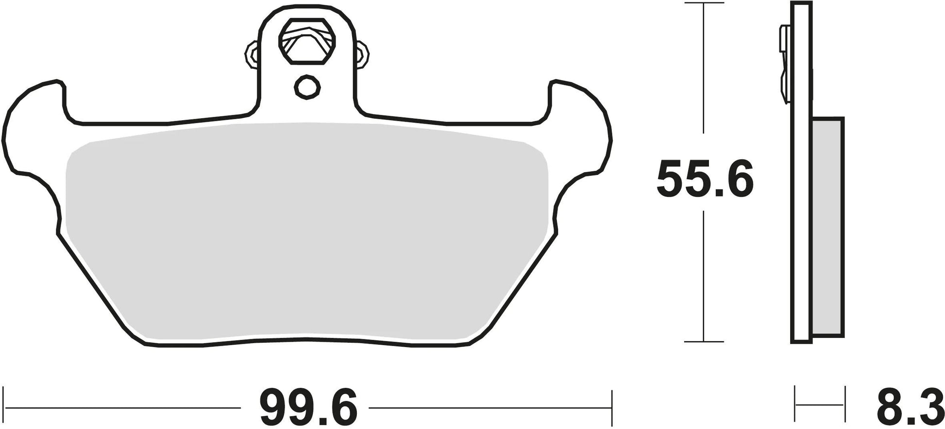 TRW Bremsblock MCB 621 SV Sintered Metall