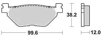 TRW -Bremsbelastung MCB 722 Bio -Standard