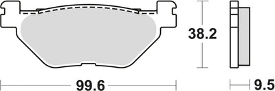TRW Bremsbelastung MCB 731 Sintered Metall