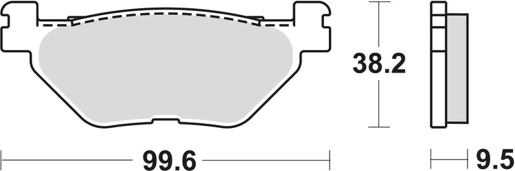 TRW Bremsbelastung MCB 731 Sintered Metall