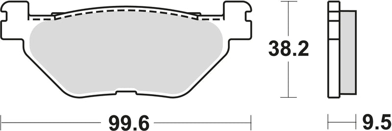 TRW Bremsbelastung MCB 731 Sintered Metall