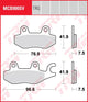 TRW Bremsblock MCB 900 SV Sintered Metall