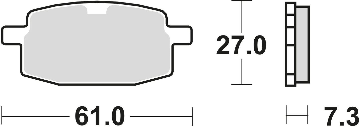 TRW BREAKPAD MCB 590 EC Bio
