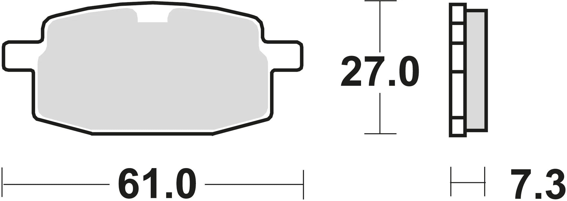 TRW BREAKPAD MCB 590 EC Bio
