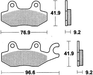 TRW BREAKPAD MCB 663 EC Bio