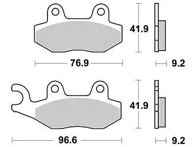 TRW BREAKPAD MCB 689 EC Bio