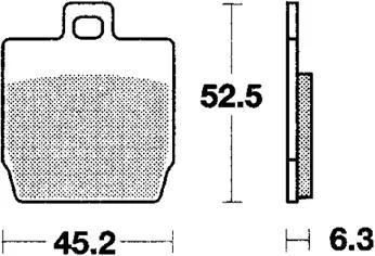 TRW BREAKPAD MCB 701 EC Bio