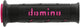 Domino Gummigriff A250 Gummigriff A250 schwarz rosa 120 125 mm offen