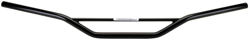 Tommaselli Enduro-Lenker Lenker Stahl sw flach tuev