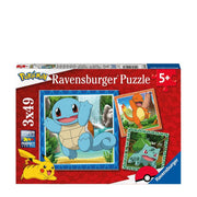 Ravensburger Pokémon: Charmander, Bulbasaur und Squirtle - afbeelding 1