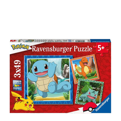 Ravensburger Pokémon: Charmander, Bulbasaur und Squirtle