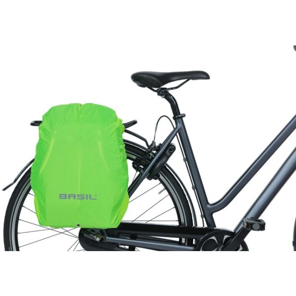 Basil B-Safe Backpack Nordlicht - Fahrradrucksack - Unisex - Grün - 13L
