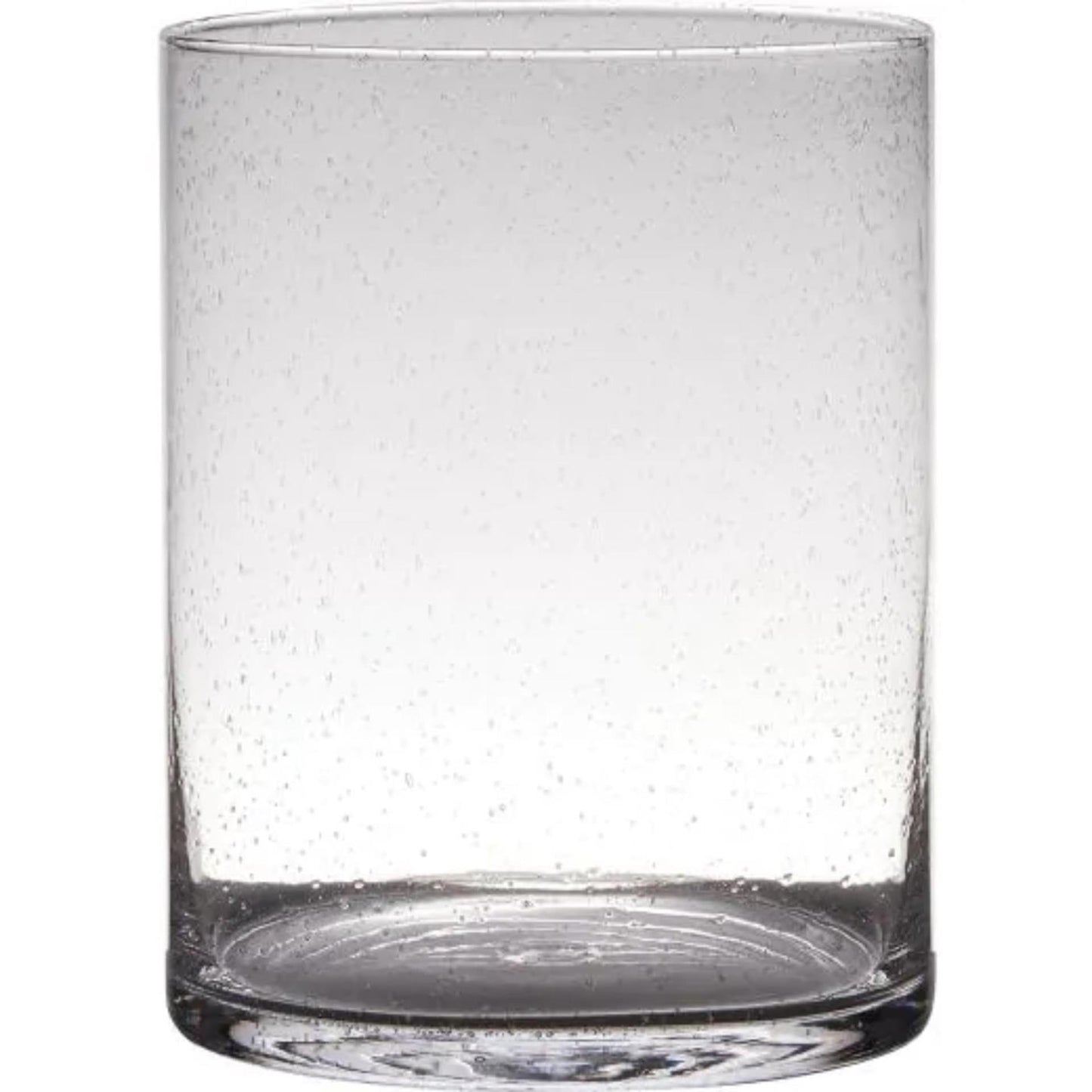 Hakbijl Glaszylindervase Soda Bubbles Glas ø19xh25cm