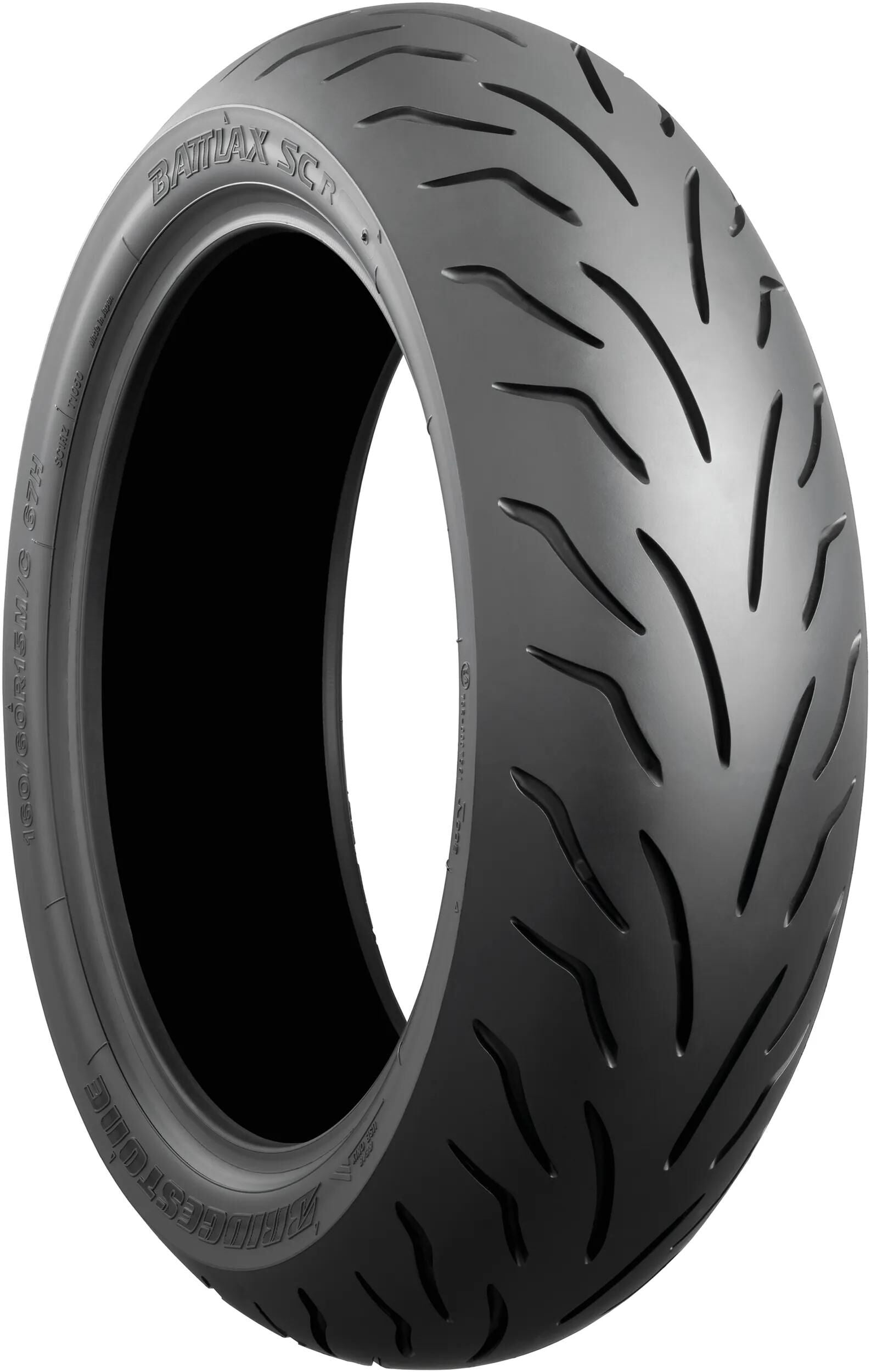 Bridgestone Tire Br.st. Battleax SC 130 70-12 62p TL Heck
