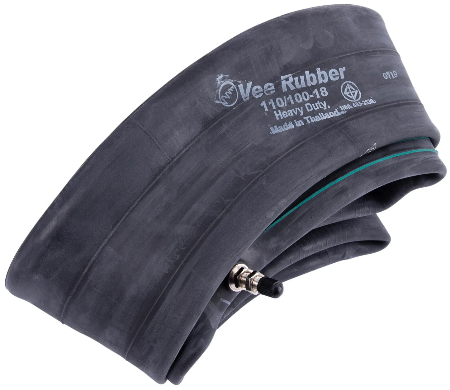 Viehgummi-Rohr 110 100-18HD Ventil TR4