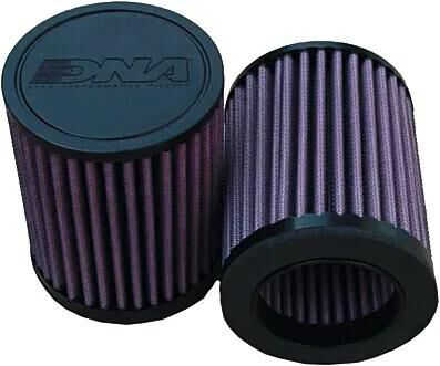 DNA Austauschbares Luftfilter -Rennspann. Luftfilter schwarz