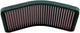 DNA Austauschbares Luftfilter -Rennspann. Luftfilter schwarz