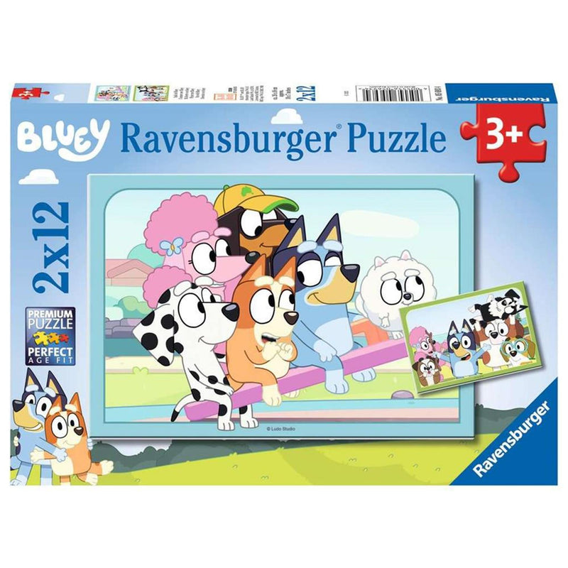 Ravensburger - Bluey Legpuzzle 2x12 Teile
