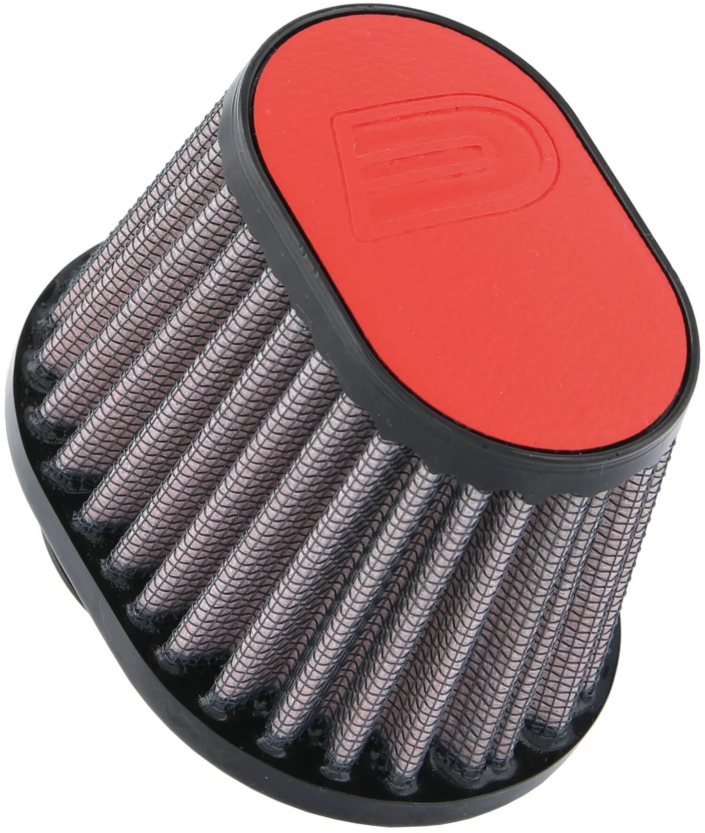 DNA Sport Luftfilter Leder Top Sport Luftfilter 100 x 75 mm rot
