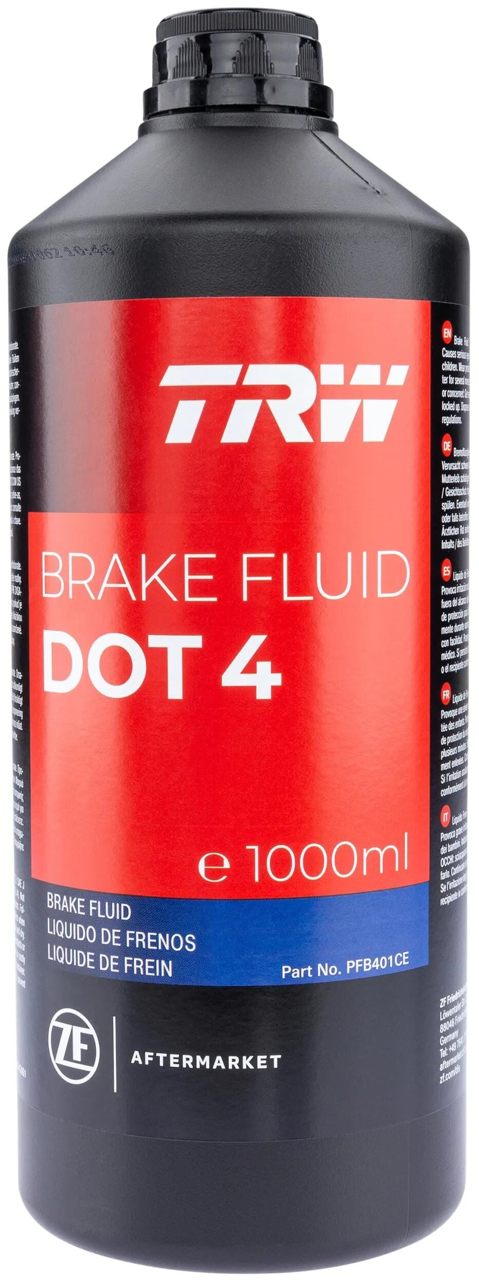 TRW Bremsflüssigkeit. DOT4 1 Liter