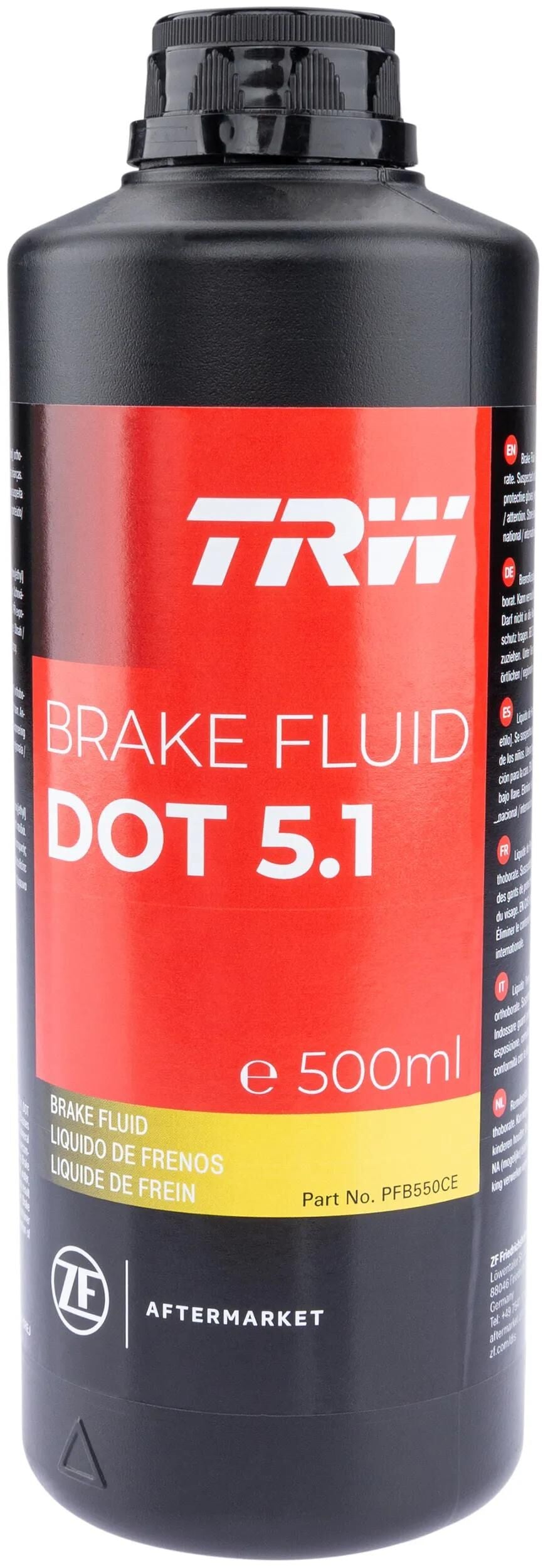 TRW Bremsflüssigkeit. DOT5.1 500 ml