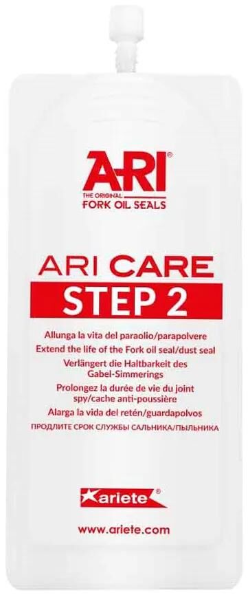 Ariete Vorderradgabeldichtung Ari Care Gabelpflege Ari Care Schritt 1 + Schritt 2 Set