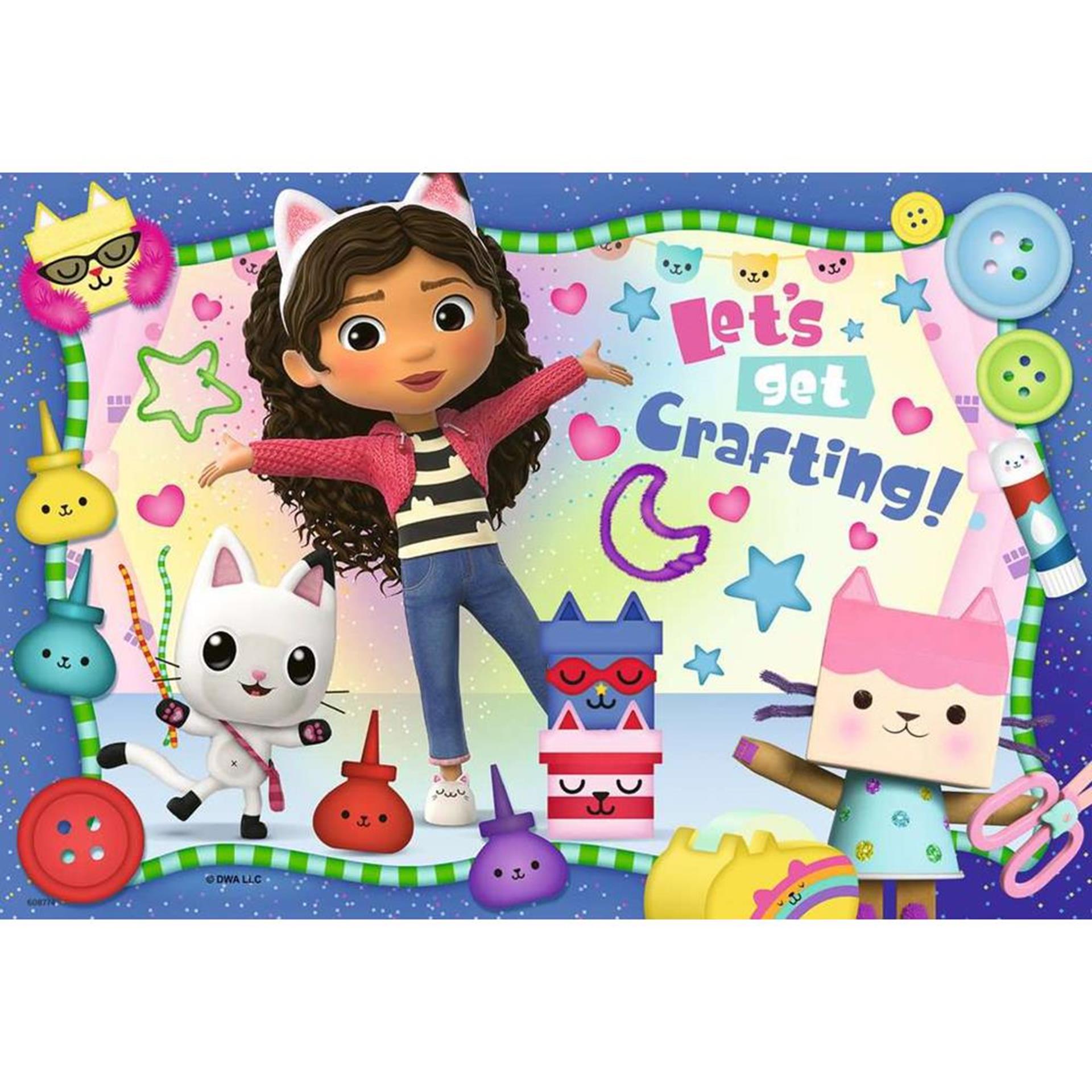 Ravensburger - Gabby's Dollhouse Puzzle 2x24 Stücke