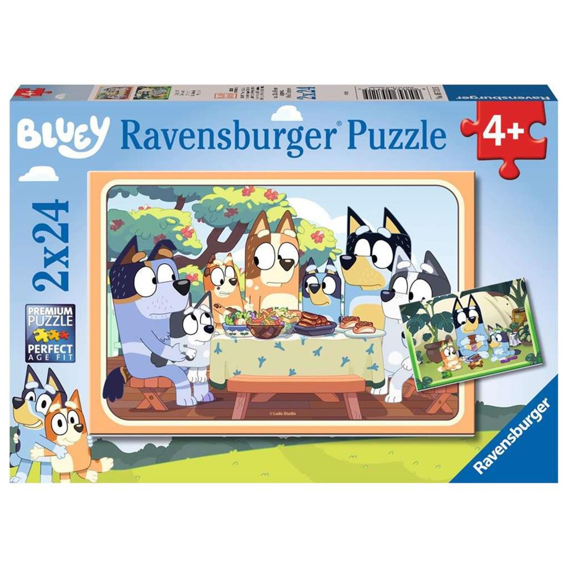 Ravensburger - Bluey Legpuzzle 2x24 Teile