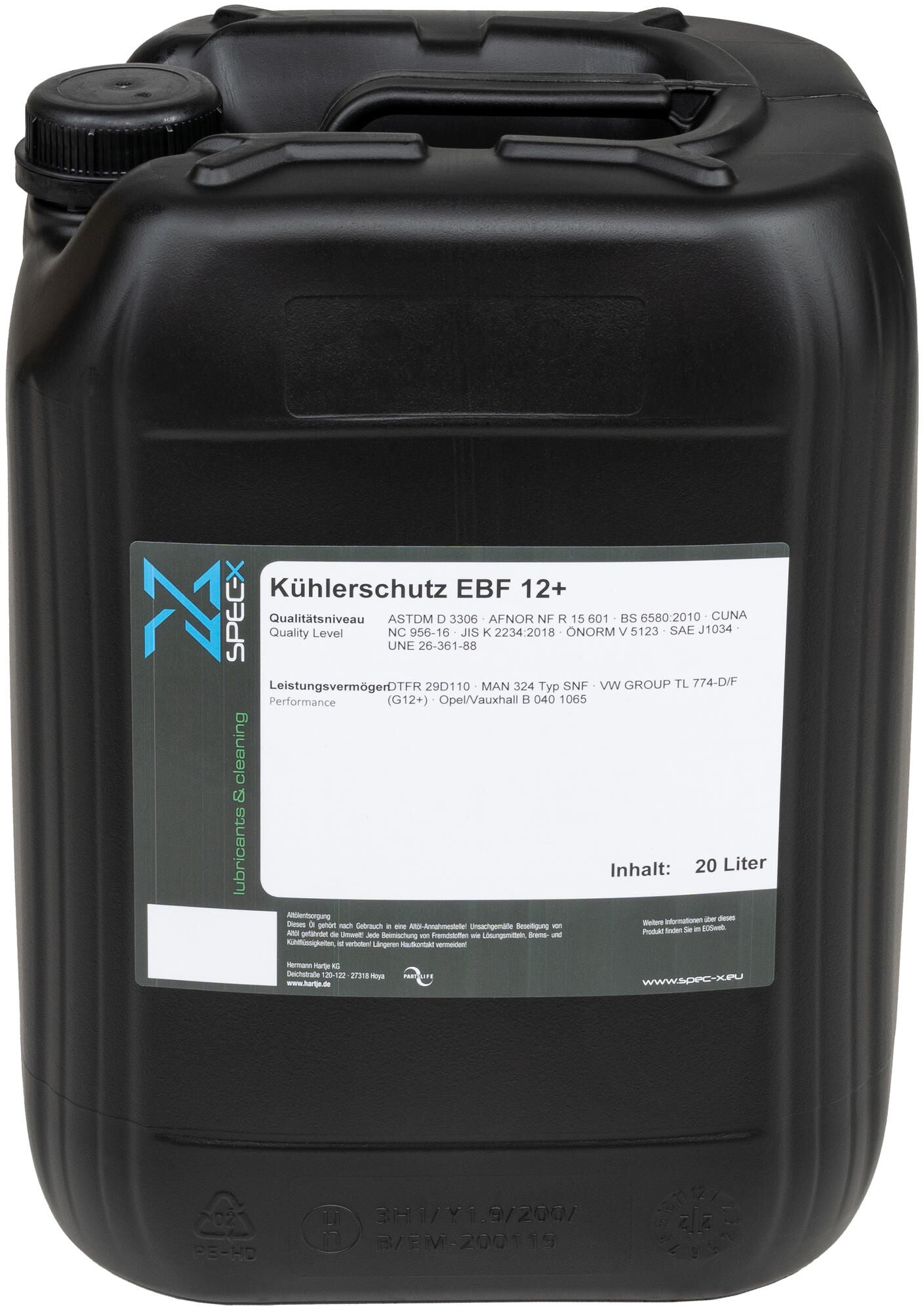 Spec-X-Kühlflüssigkeit 20l