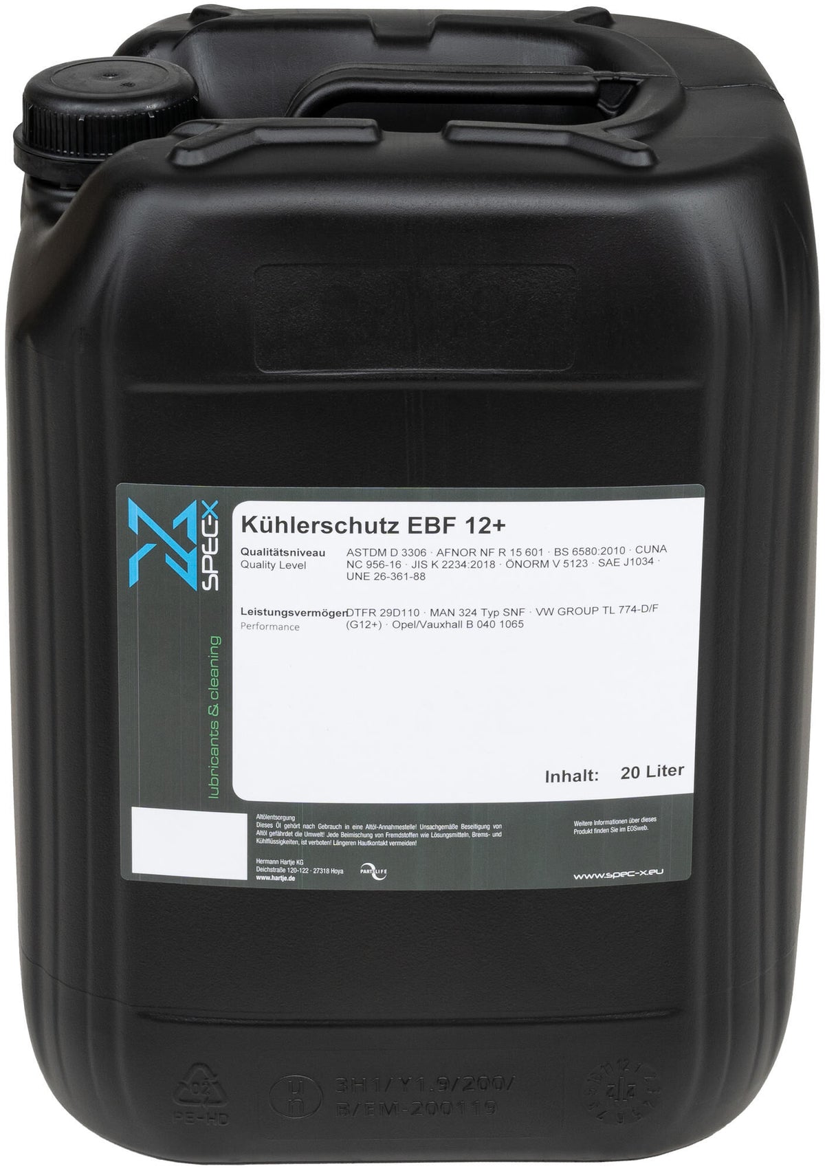 Spec-X-Kühlflüssigkeit 20l