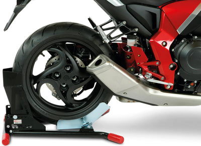 Acebikes Ace Bikes Vorderrad Motorhalterung Steadystand Motorradständer Mod. 180 stabiler Zustand