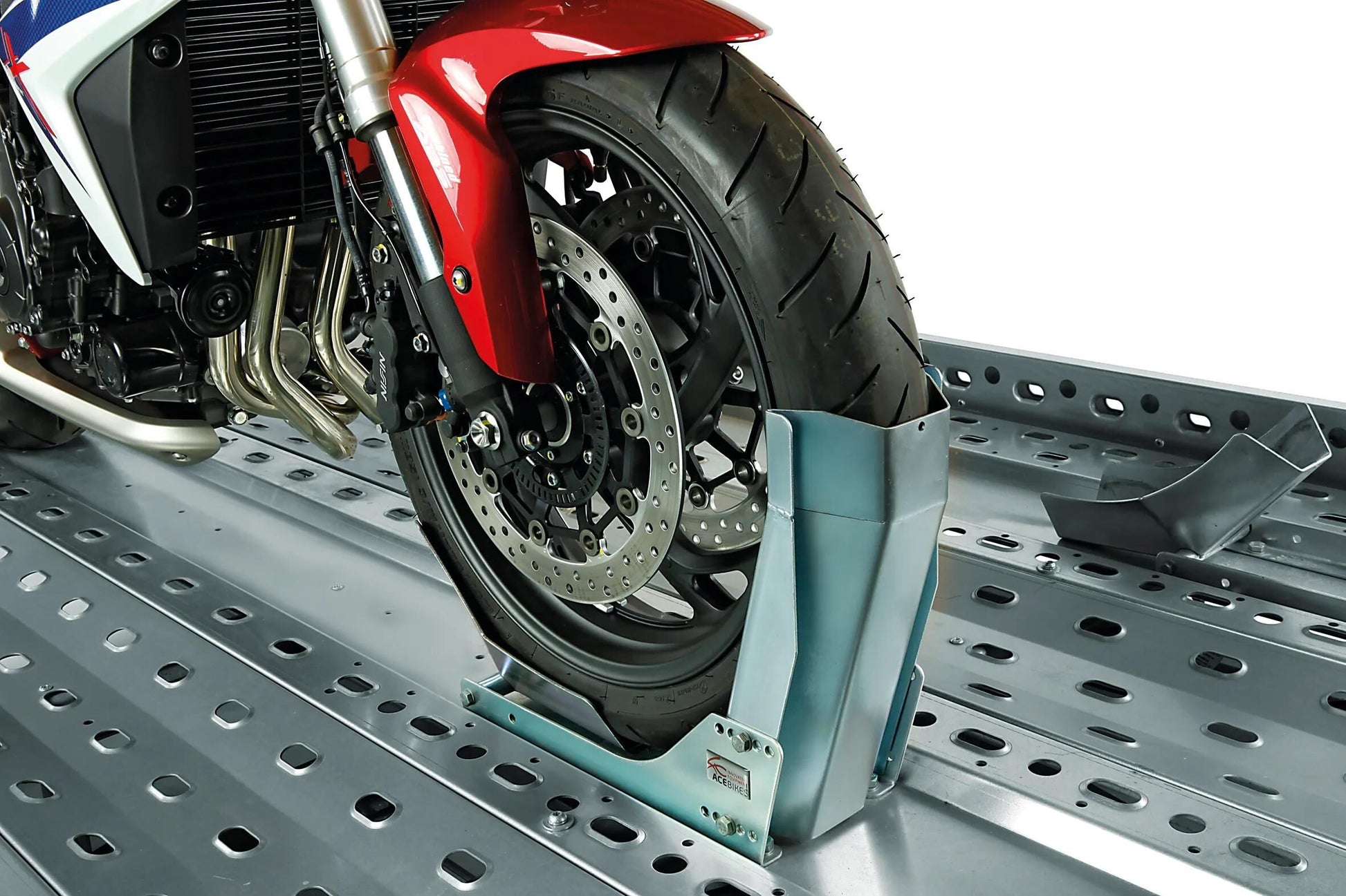 Acebikes Ace Bikes Vorderrad Motorhalterung Steadystand Motorradständer Mod. 152 stabiler Zustand